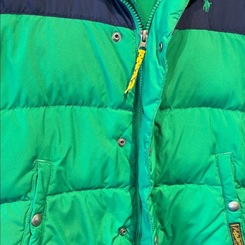 Ralph Lauren Green and Blue Polo Jacket